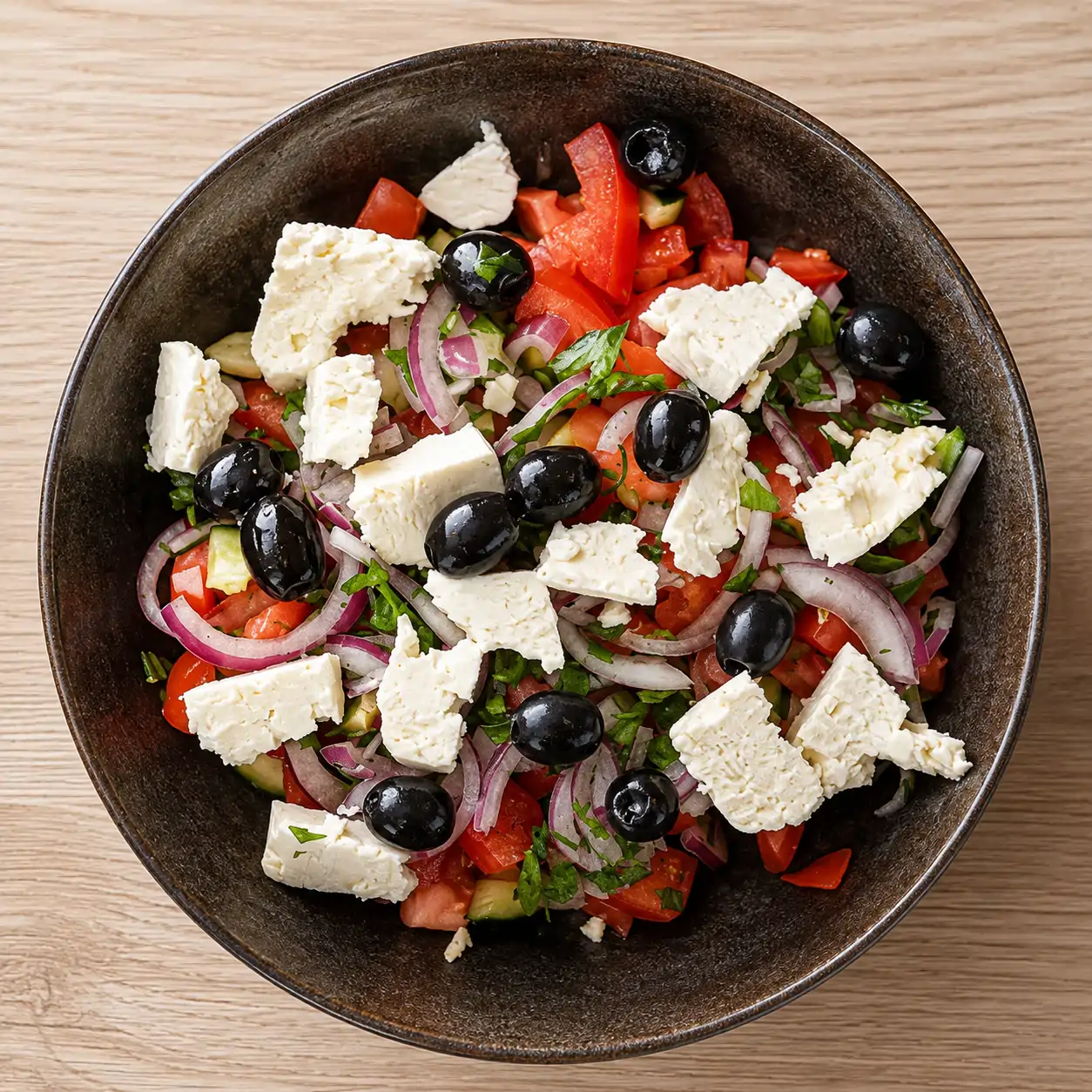 Hirten Salat (Vegi)